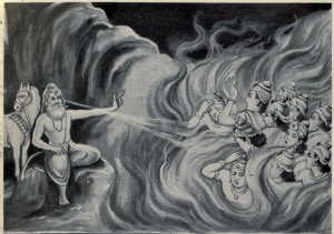 Kapila_burns_tha_sagara_kumaras